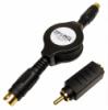 Retractable S-Video Cable with RCA Adapter Kit