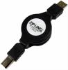 Ziplinq 2.0' Retractable MM USB AB Cable