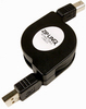 Ziplinq 2.0' Retractable MM USB AB Cable