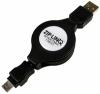 Retractable USB Mini5 Pin Cable