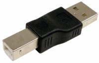 USB A Male to USB B Male Adapter