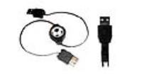 Retractable USB cell phone charger adapter for Sony-Ericsson