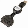 Retractable Palm Tungsten & Zire 71Charge & Synch Cable