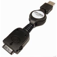 Retractable Dell Axim X3/X3i Charge and Sync Cable, BULK