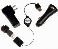 Retractable LG 1 USB Cell Phone Charging Kit