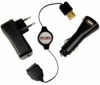 Retractable USB T Clie 1 Synch and Charge Euro Kit