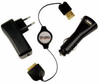 Retractable USB Axim x5 Synch and Charge Euro Kit