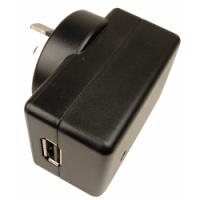 110V-230V Australia/New Zealand AC Wall Plug to 5V USB Adapter, BULK