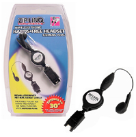 Retractable 4ft Ericsson Handsfree Headset