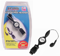 Retractable 4inch Siemens Handsfree Headset