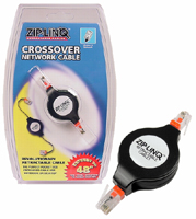 Ziplinq 48" Retractable Crossover Network Cable